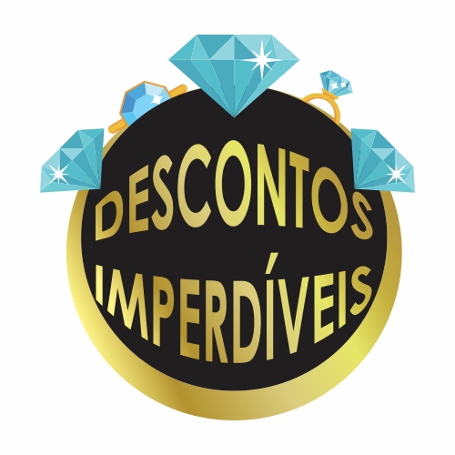 Adesivo de Vitrine - Desconto - Descontos Joias